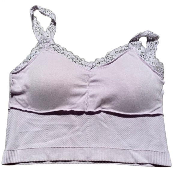 Altar'd State Purple Lace Trim Bralette Top - Picture 6 of 7